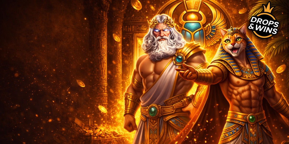 Pharao-Katze und Zeus: Aktion Drops&Wins bei FelixSpin